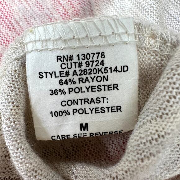 Living Doll Tan and Cream Shirt - Picture 6 of 6